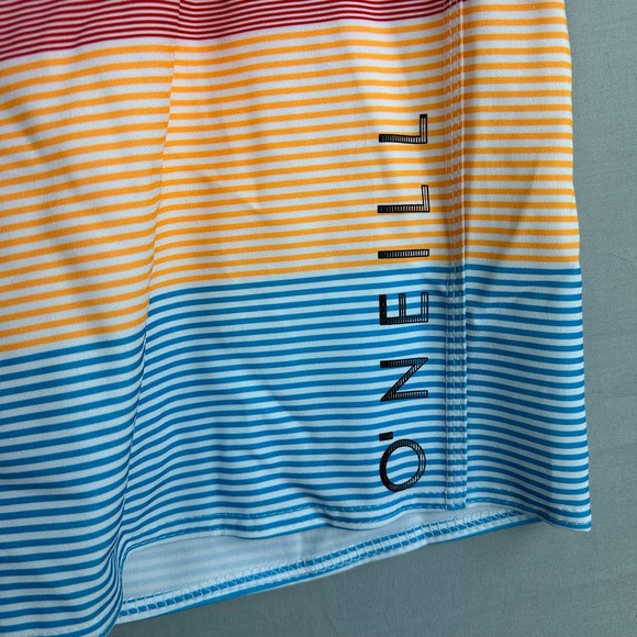 O’Neill Hyperfreak Santa Cruz Men’s 30 Board Shorts Stretch Color Block Stripes - Picture 7 of 8